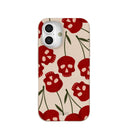 Seashell Scary Cherry iPhone 16 Case