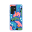 Electric Blue Sea Cows Samsung Galaxy S25 Ultra Case