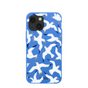 Electric Blue Seagulls iPhone 13 Mini Case