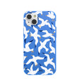 Electric Blue Seagulls iPhone 14 Plus Case
