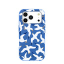 Electric Blue Seagulls iPhone 17 Pro Case