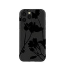 Black Shadow Petals iPhone 11 Pro Case