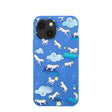 Electric Blue Sheep Dreamers iPhone 13 Mini Case
