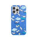 Electric Blue Sheep Dreamers iPhone 14 Pro Max Case
