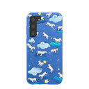 Electric Blue Sheep Dreamers Samsung Galaxy S23+(Plus) Case