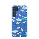Electric Blue Sheep Dreamers Samsung Galaxy S24+(Plus) Case