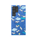 Electric Blue Sheep Dreamers Samsung Galaxy S24 Ultra Case