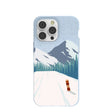Powder Blue Shredding Peaks iPhone 14 Pro Max Case
