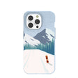 Powder Blue Shredding Peaks iPhone 14 Pro Case