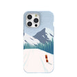Powder Blue Shredding Peaks iPhone 15 Pro Max Case