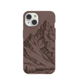 Chocolate Brown Silent Summit iPhone 14 Case