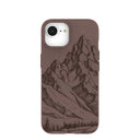Chocolate Brown Silent Summit iPhone 16e/17e Case