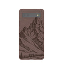 Chocolate Brown Silent Summit Google Pixel 6a Case