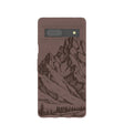 Chocolate Brown Silent Summit Google Pixel 7a Case