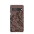 Chocolate Brown Silent Summit Google Pixel 7 Case