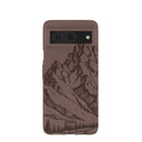 Chocolate Brown Silent Summit Google Pixel 8 Case