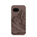 Chocolate Brown Silent Summit Google Pixel 9a Case