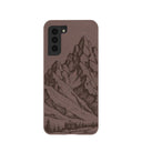 Chocolate Brown Silent Summit Samsung Galaxy S21 Case