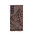 Chocolate Brown Silent Summit Samsung Galaxy S23+(Plus) Case
