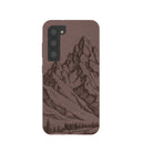 Chocolate Brown Silent Summit Samsung Galaxy S23 Case