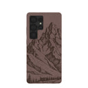Chocolate Brown Silent Summit Samsung Galaxy S25 Ultra Case