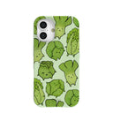 Sage Green Silly Cabbage iPhone 16 Case