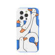 Electric Blue Silly Goose iPhone 14 Pro Case