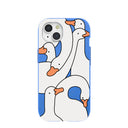 Electric Blue Silly Goose iPhone 15 Case