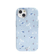 Powder Blue Ski Pass iPhone 15 Case
