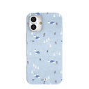 Powder Blue Ski Pass iPhone 16 Plus Case
