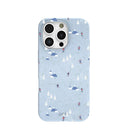 Powder Blue Ski Pass iPhone 16 Pro Case
