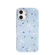 Powder Blue Ski Pass iPhone 16 Case