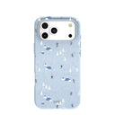 Powder Blue Ski Pass iPhone 17 Pro Max Case
