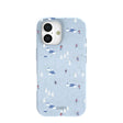 Powder Blue Ski Pass iPhone 17 Case