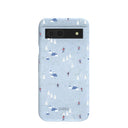 Powder Blue Ski Pass Google Pixel 8a Case