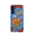 Electric Blue Soup Season Samsung Galaxy S22 Case