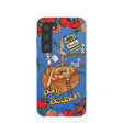 Electric Blue Soup Season Samsung Galaxy S23 Case