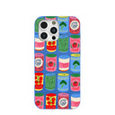 Electric Blue Soup Stories iPhone 16 Pro Max Case