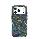 Black Space Waves iPhone 17 Pro Case