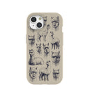 London Fog Spitting Llama iPhone 15 Case