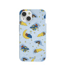 Powder Blue Starlight Sleep iPhone 14 Case