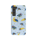 Powder Blue Starlight Sleep Samsung Galaxy S23 Case