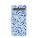 Powder Blue Stingray Fever Google Pixel 6a Case