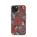 Chocolate Brown Strawberry Cupid iPhone 13 Case
