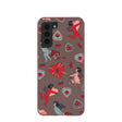 Chocolate Brown Strawberry Cupid Samsung Galaxy S21 Case