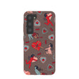 Chocolate Brown Strawberry Cupid Samsung Galaxy S23 Case