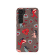 Chocolate Brown Strawberry Cupid Samsung Galaxy S25+(Plus) Case