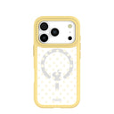 Clear Sugar Dots iPhone 17 Pro Case With Sunbeam Ridge (MagSafe included)