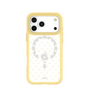 Clear Sugar Dots iPhone 17 Pro Max Case With Sunbeam Ridge (MagSafe included)