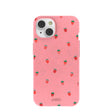 Bubblegum Pink Summer Berries iPhone 14 Case
